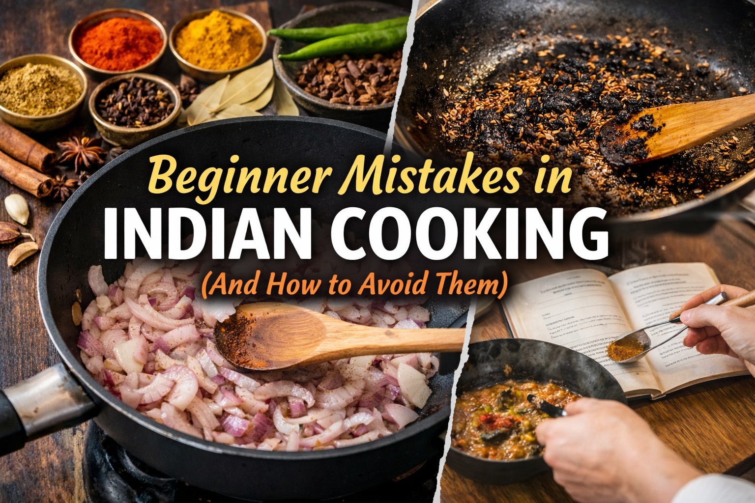 Beginner Mistakes in Indian Cooking (And How to Avoid Them)